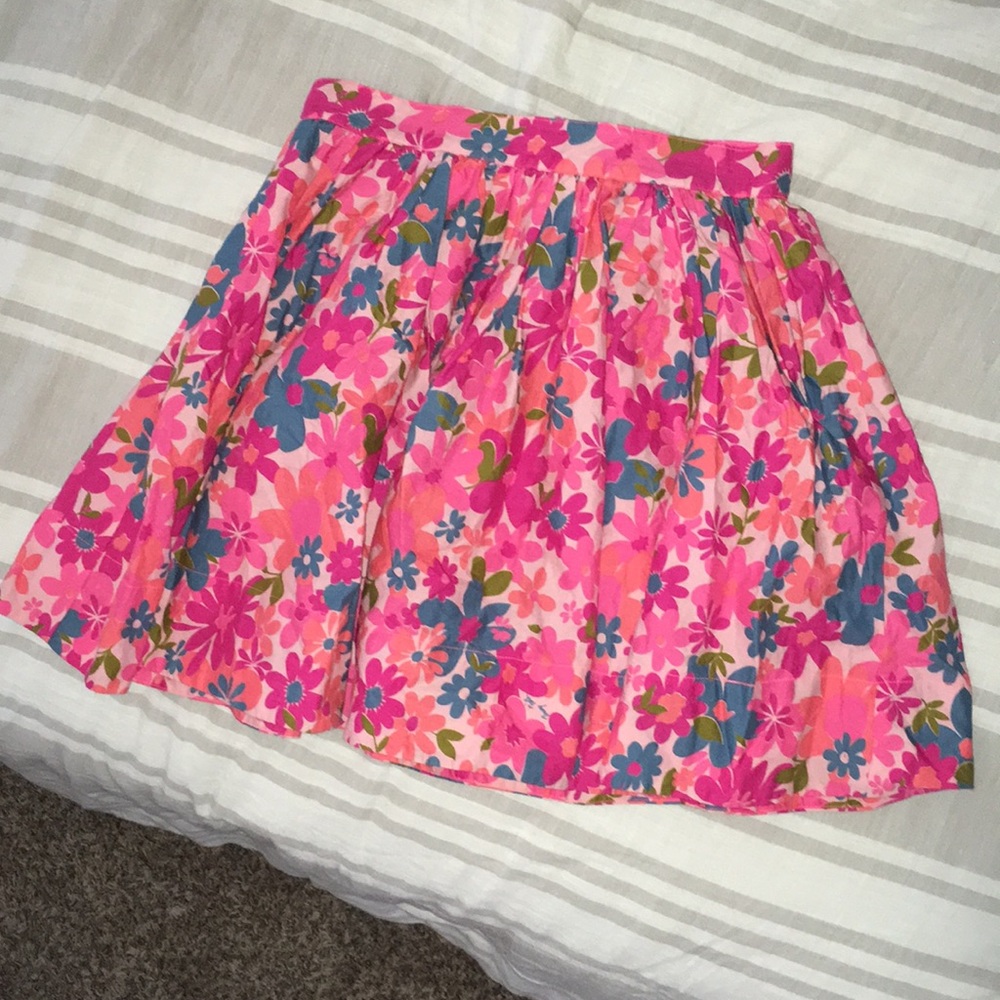 NO LONGER AV Floral skirt